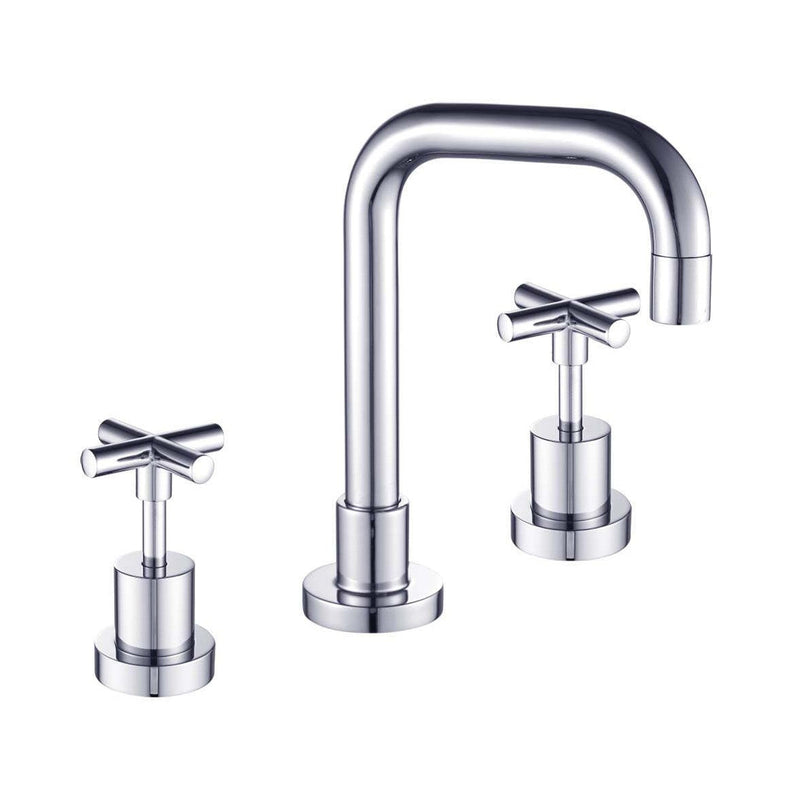 Cross Basin Set Chrome — image 1