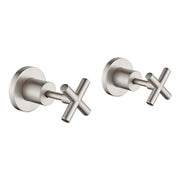 Cross Wall Top Assemblies Brushed Nickel — image 1