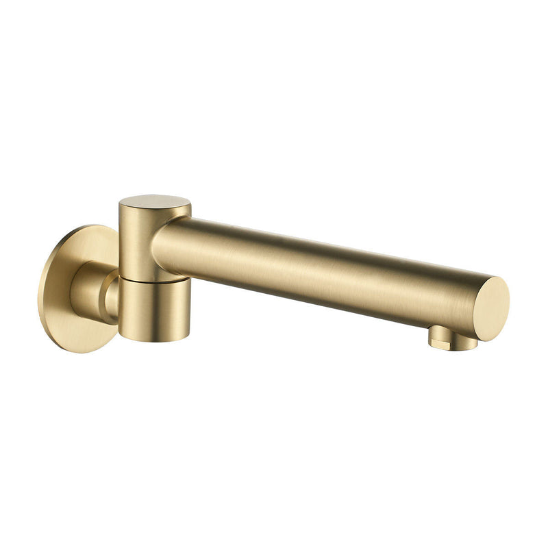 Ideal Swivel Bath Outlet Brushed Gold — image 1