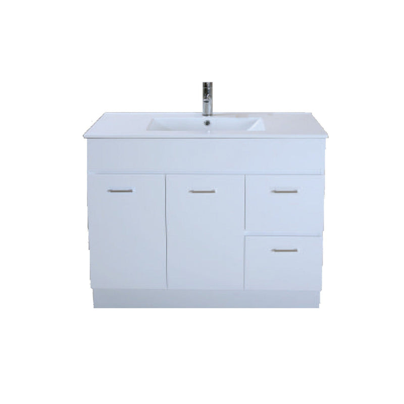 Euro 1200mm Slim Vanity Unit [Design: RHD Drawer] — image 1