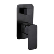 Elegant Wall Mixer With Diverter Black — image 1