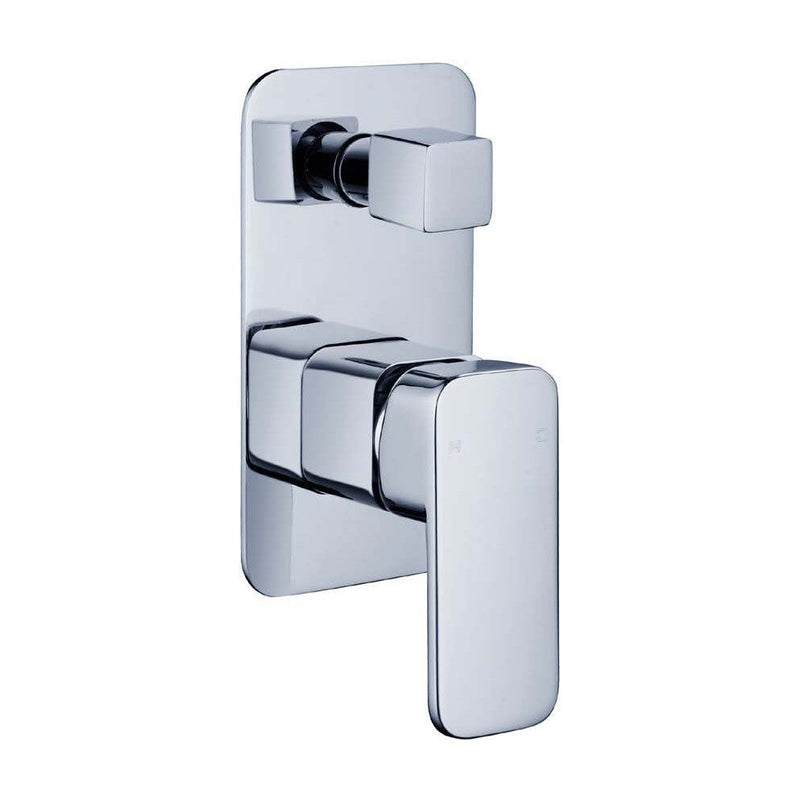 Elegant Wall Mixer With Diverter Chrome — image 1