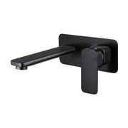 Elegant Wall Mixer With Outlet Black — image 1