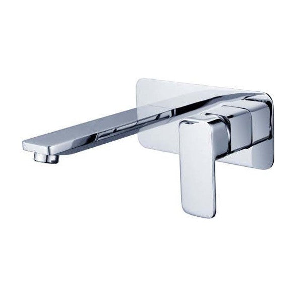 Elegant Wall Mixer With Outlet Chrome — image 1