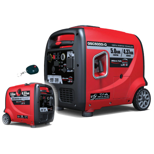 Millers Falls 5kVa Inverter Generator Silenced GSC5000I-O — image 1