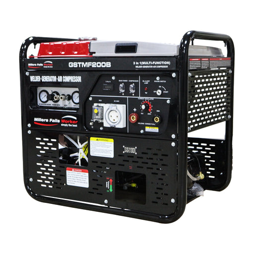 Petrol Multi Function 3 in 1 Welder Generator Air Compressor GSTMF200B — image 1