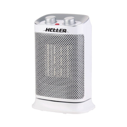 Heller 1500W White Ceramic Oscillating Fan Heater HCF1500 — image 1