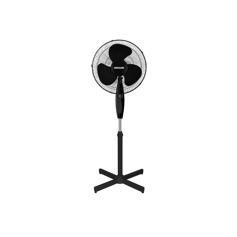 Heller 40Cm Black Pedestal Fan With Remote HF40BRG — image 1