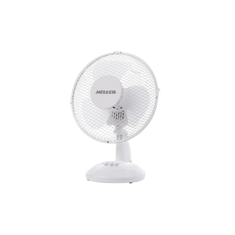 Heller 23cm White Desk Fan HHDF23SG — image 1