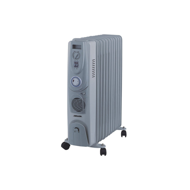 Heller Oil Heater 11 Fin With Fan Timer 2400W Hoil11Ft — image 1