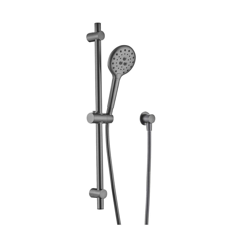 Ideal Hand Shower On Rail Brushed Gun Metal — image 1