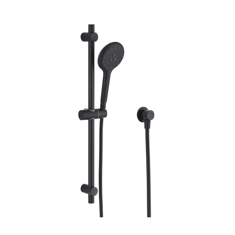 Ideal Hand Shower On Rail Black — image 1