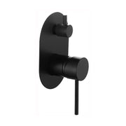 Ideal Wall Mixer With Diverter Black — image 1