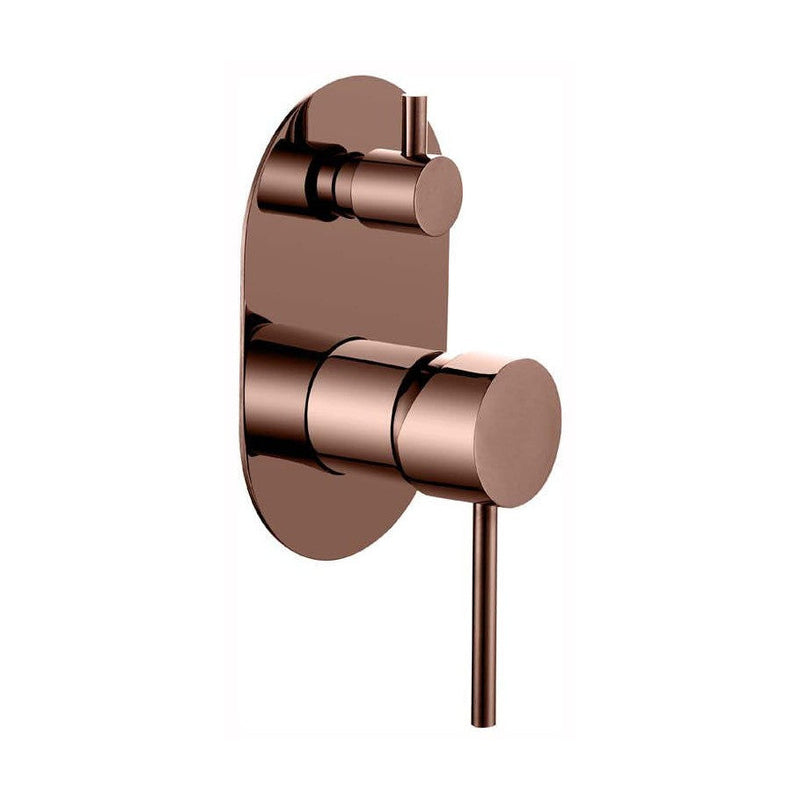 Ideal Wall Mixer With Diverter Rose Gold — image 1