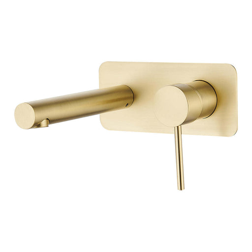 Ideal Wall Mixer With Outlet Brushed Gold — image 1