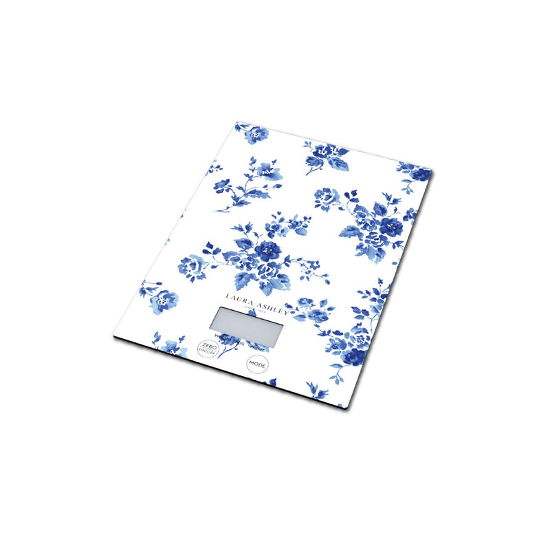 Laura Ashley Rectangle Glass Digital Kitchen Scale China Rose — image 1