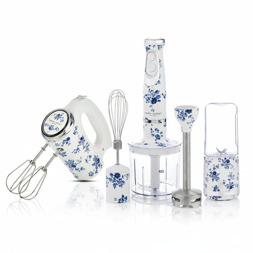 Laura Ashley China Rose Kitchen Essentials Bundle – Mixer & Blender Set — image 1