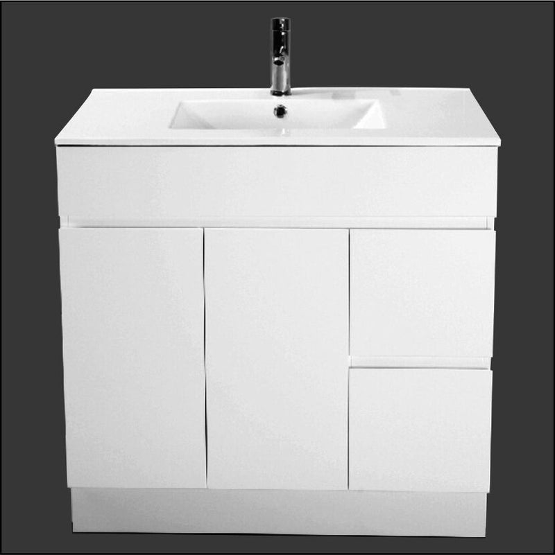 Lucas Vanity Unit 900mm [Design: RHD Drawer] — image 1