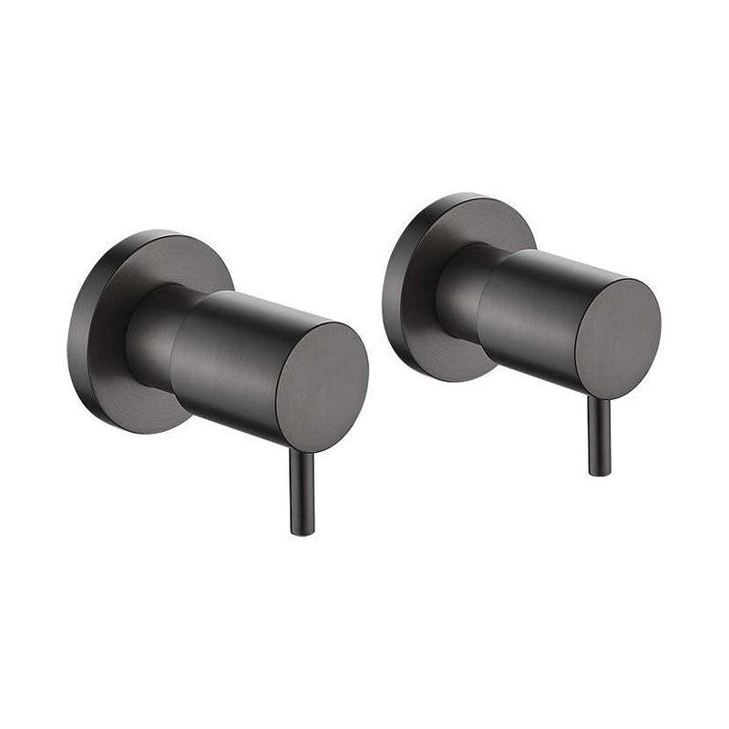 Luxury Wall Top Assemblies Brushed Gun Metal — image 1