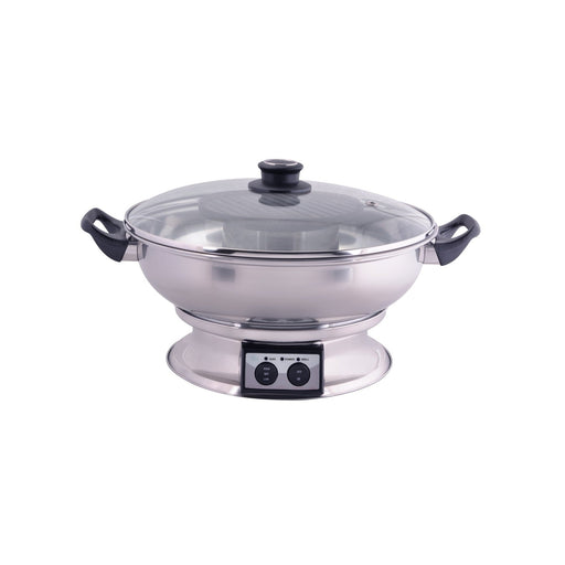 Maxim Teppanyaki Steam Boat Electric Hot Pot 1350W — image 1