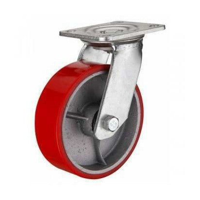 4" Heavy Duty Polyurethane Wheel Caster Swivel — image 1