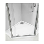Stonelite ECO Shower Base Neo Corner 1000 x 1000 Rear Outlet — image 1