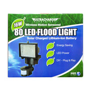 Ultracharge Wireless Motion Sensor 16W 80 Led Outdoor Light UR200MSL80 — image 1