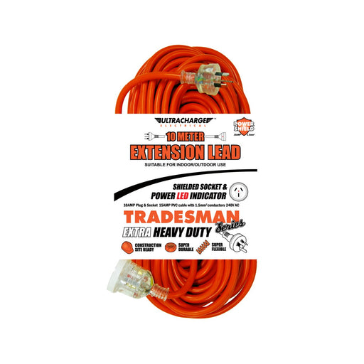 Ultracharge 10M 10A Extention Lead Extra Heavy Duty — image 1