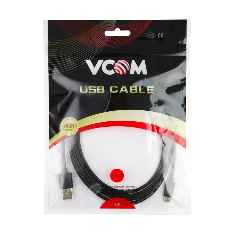 Vcom USB 2.0 To USB Micro Lead 1.5M — image 1