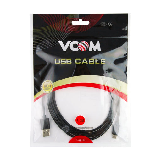 Vcom USB 2.0 To USB Micro Lead 1.5M — image 1