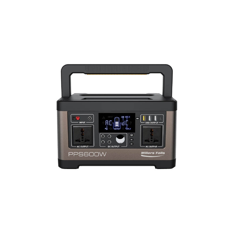 Millers Falls Portable Power Station 600W PPS600W — image 1