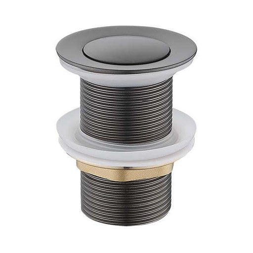 Push Plug Waste 32mm Brushed Gun Metal — image 1