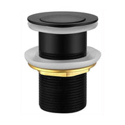 Push Plug Waste 32mm Black — image 1