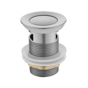 Push Plug Waste with Over Flow 32mm Brushed Nickel — image 1