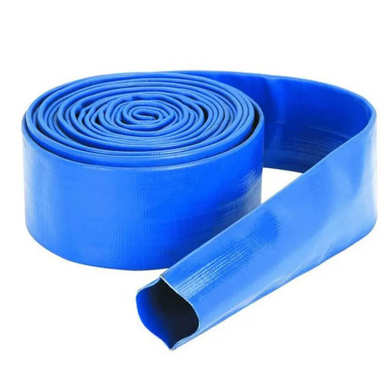Rural Max 1.5"x100M Lay Flat PVC Transfer Discharge Hose — image 1
