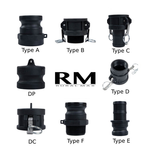 Rural Max 3/4" Camlock Fittings A75 — image 1