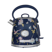 Laura Ashley Elveden 1.7L Kettle Blue & Silver SBEK858BS — image 1