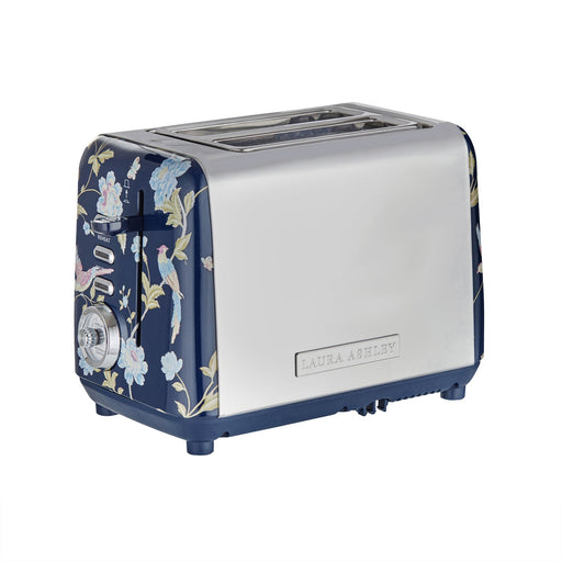 Laura Ashley Elveden 2 Slice Toaster Navy Blue SBT582BS — image 1