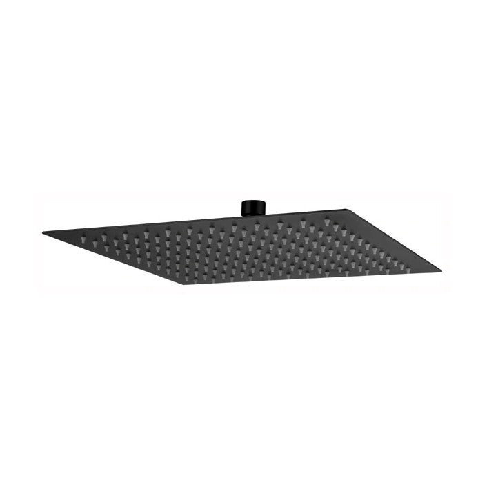 Stainless Steel Shower Head Square 300mm x 300mm x 2mm Black — image 1