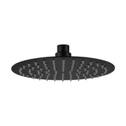 Stainless Steel Shower Head Round 200mm x 2mm Black — image 1