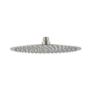 Stainless Steel Shower Head Round 300mm x 2mm Brushed Nickel — image 1