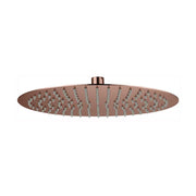 Stainless Steel Shower Head Round 300mm x 2mm Rose Gold — image 1