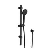 Cuter Hand Shower On Rail Black — image 1