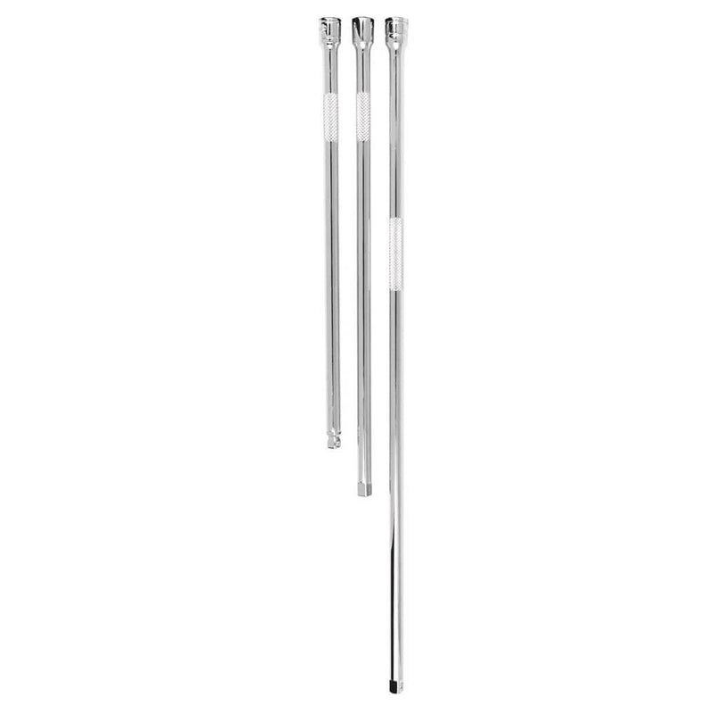 Ampro 1/4" Drive Extension Bars 3 Piece T11344 — image 1