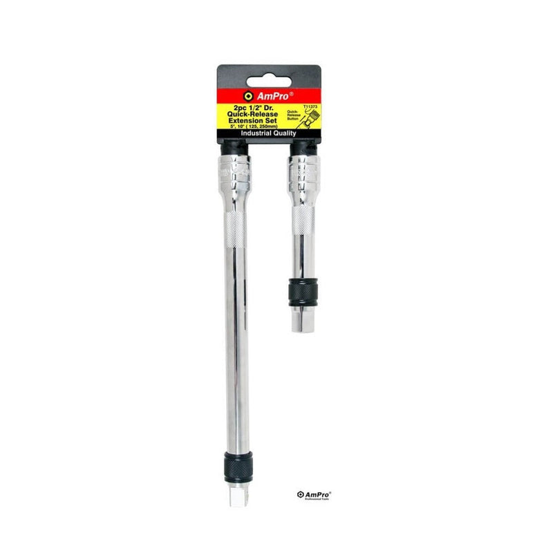 Ampro 1/2" Drive Extension Set 2 Piece T11373 — image 1