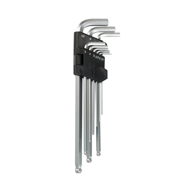 Ampro Metric Extra Long Ball Point Hex Wrench Set 9 Piece T22781 — image 1
