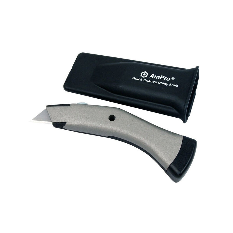 Ampro Heavy Duty Quick Change Retractable Utility Knife — image 1