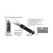 Ampro Screw Driver Flash Light — image 1