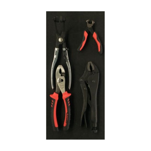Ampro Pliers Set 4 Piece T28478 — image 1