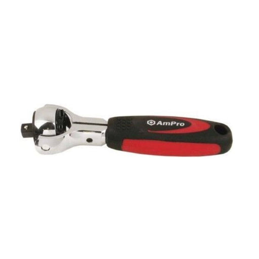 Ampro 1/4" Drive Spinner Stubby Ratchet T29790 — image 1